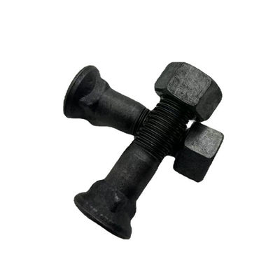 OEM ODM 12,9 van het de Boutengraafwerktuig van het Bulldozerspoor de Kleur van Track Parts Black